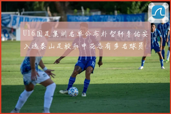 U16国足集训名单公布朴智轩李佑安入选泰山足校和申花各有多名球员参与